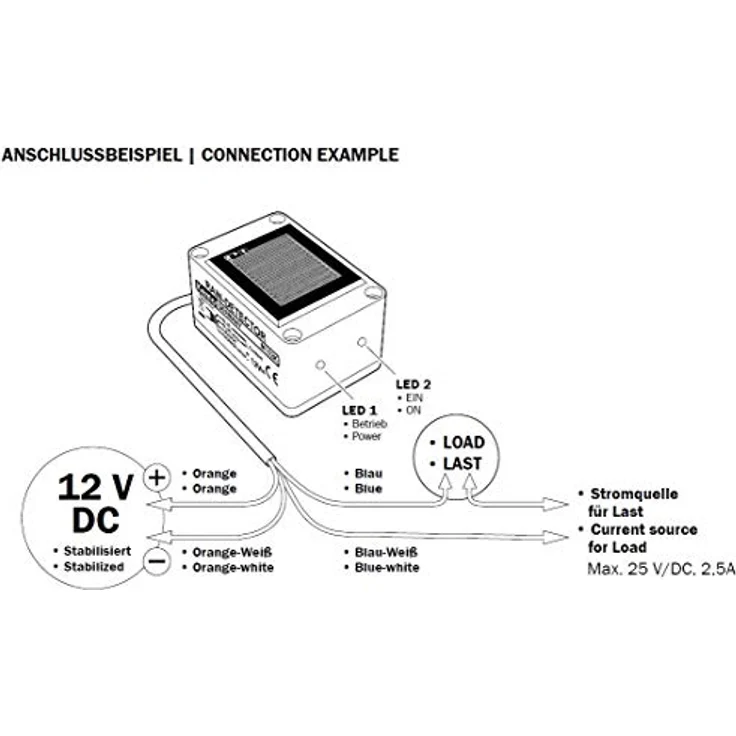 Kemo M152K Regensensor Fertiggerät 12 V/DC – Bild 5