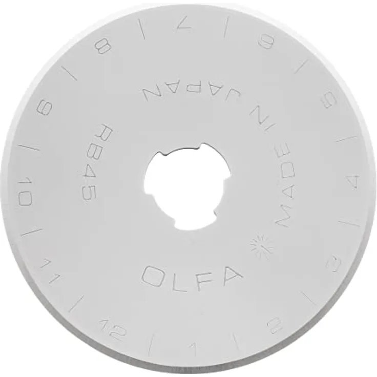 1 Ersatzklinge für Rollschneider 45mm , OLFA Klinge RB45