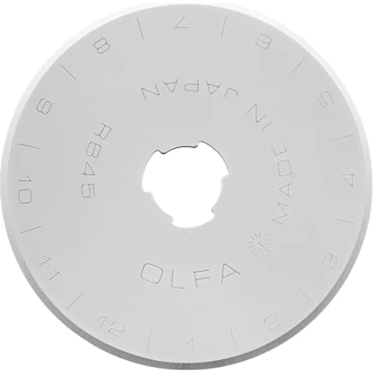 1 Ersatzklinge für Rollschneider 45mm , OLFA Klinge RB45 – Bild 1