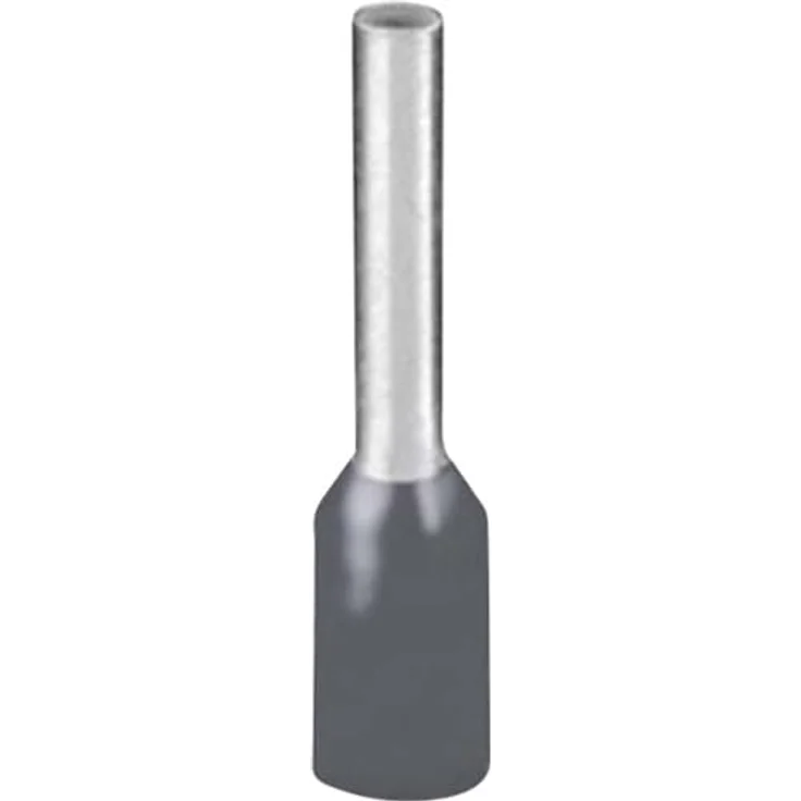 PHOENIX CONTACT AI-TWIN 2X 0.75-8 GY Aderendhülse für Zwei Leiter, 0.75mm², 8mm Hülsenlänge, Grau, 100 Stück – Bild 1