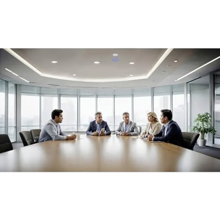 Sygonix SY-6683268 Decke, Unterputz Präsenzmelder 360 ° Relais, Weiß, IP54, Erfassungswinkel 360º, bis zu 1200 W schaltbar – Bild 2