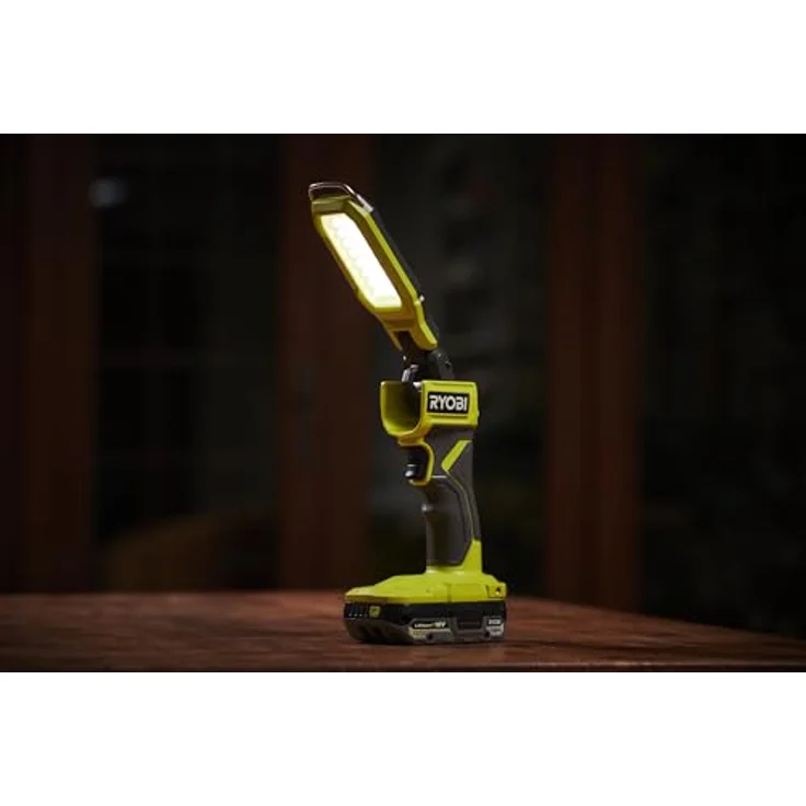RYOBI RSL18-0, 18 V ONE+ schnurlose LED-Stiftleuchte mit 800 Lumen, Doppelscharnier-Design und 3 Helligkeitseinstellungen – Bild 4