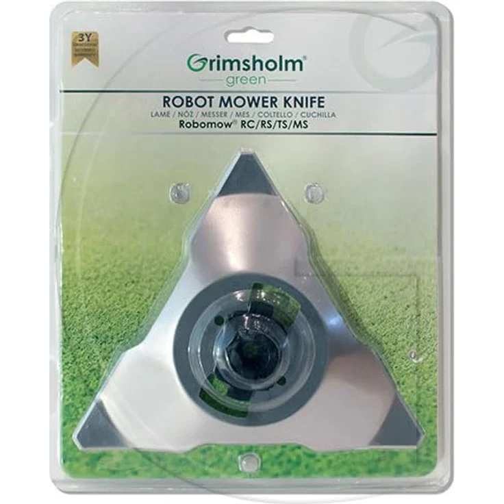 Grimsholm Green Ersatzmesser, Mährobotermesser aus rostfreiem Stahl für Robomow RC/RS/TS/MS – Bild 2