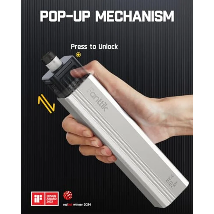 Fanttik E1 Max, Elektroschraubenzieher Set 3.7V in Silber, 50 Bits, drei Betriebsmodi für präzise Drehmomentanpassung – Bild 3