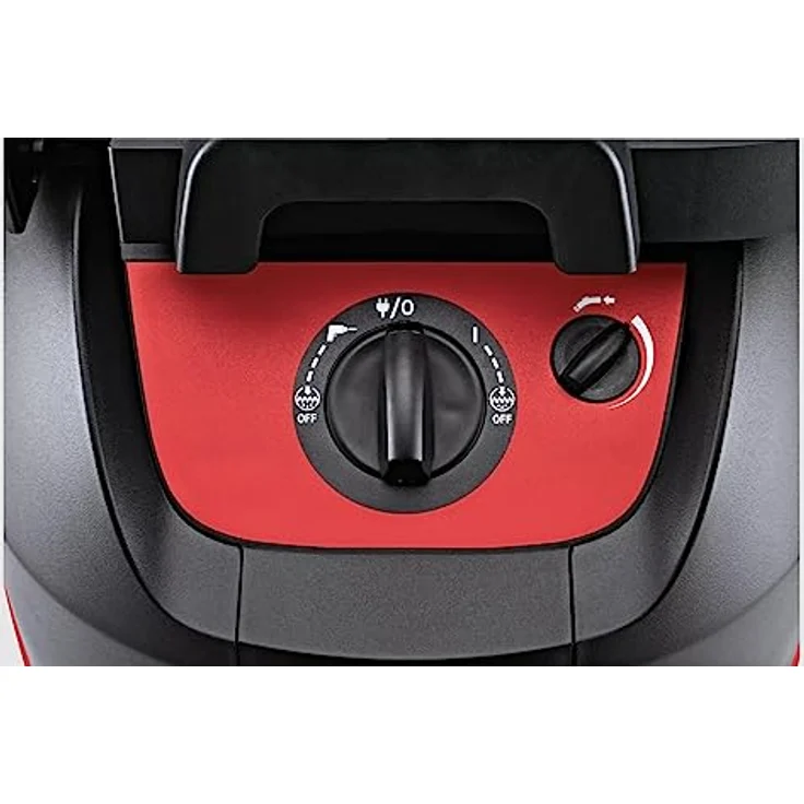 Flex Sicherheitssauger VCE 33 L AC (1200 W, mit Adapterplatte für L-Boxxen, Industriesauger mit Zubehör, Behälter 30 l, Füllmenge Flüssigkeiten 17 l, Schlauchlänge 4 m, mit Geräte-Steckdose) 444111 – Bild 2