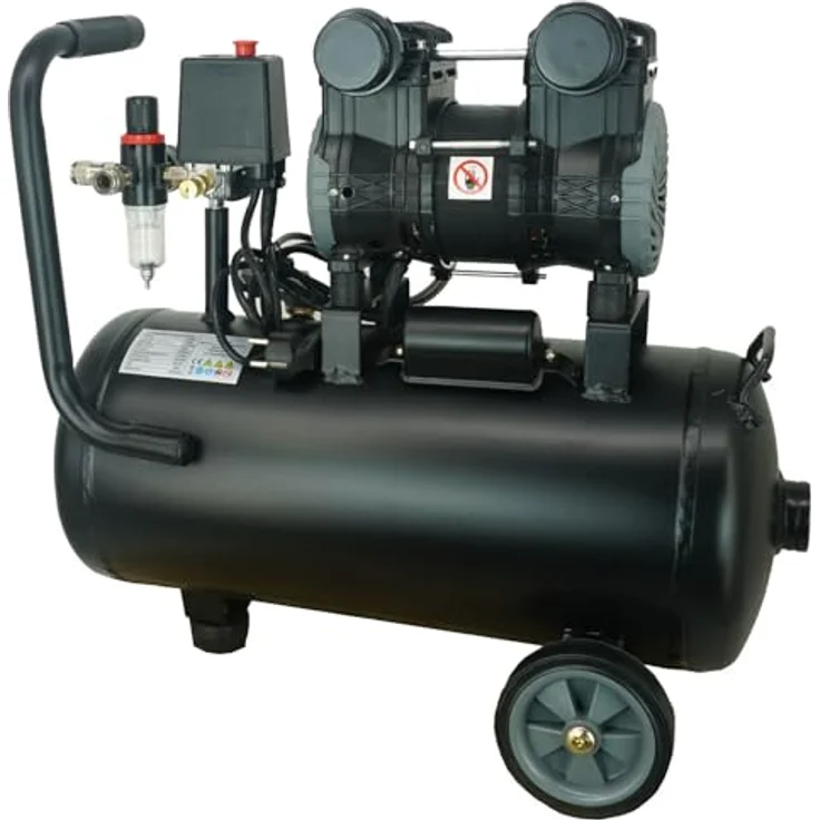 TrutzHolm Silent Flüsterkompressor Set 24L Kompressor 750W TH-fk24l – Bild 10
