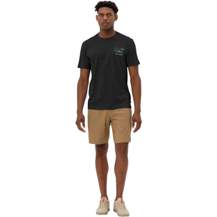 Vaude Spirit T-Shirt II, Herren Bike-T-Shirt aus 100% Baumwolle, Schwarz, Größe M, atmungsaktiv und regulär geschnitten – Bild 7
