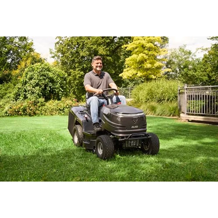 AL-KO Benzin-Rasentraktor 'Comfort 14-86.6 HD-A', Hydrostatgetriebe, 86 cm Schnittbreite, 8,8 kW Motor, 250 L Fangbox, LED-Scheinwerfer – Bild 4
