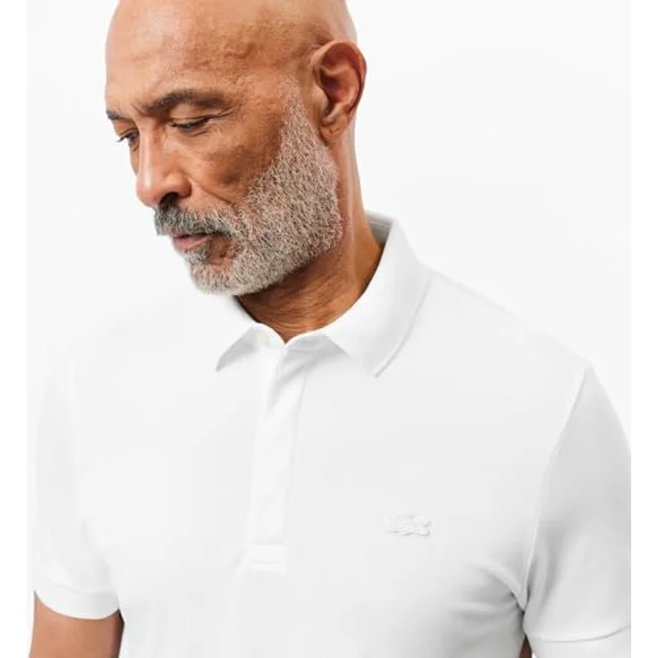 Lacoste Poloshirt Herren Poloshirt PARIS Regular Fit Kurzarm (1-tlg) in Unifarbenem Baumwoll-Piqué mit Logostickerei, kurzem Seitenschlitze am Saum – Bild 6