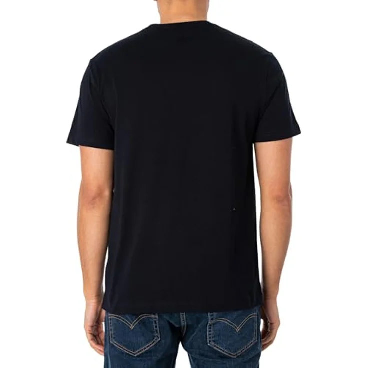 GANT Regular Shield T-Shirt für Herren, 100% Baumwolle, Regular Fit, Schwarz, Größe S – Bild 3