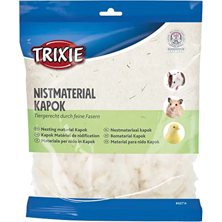 Trixie Nestmateriaal Kapok Creme-100 GR – Bild 1