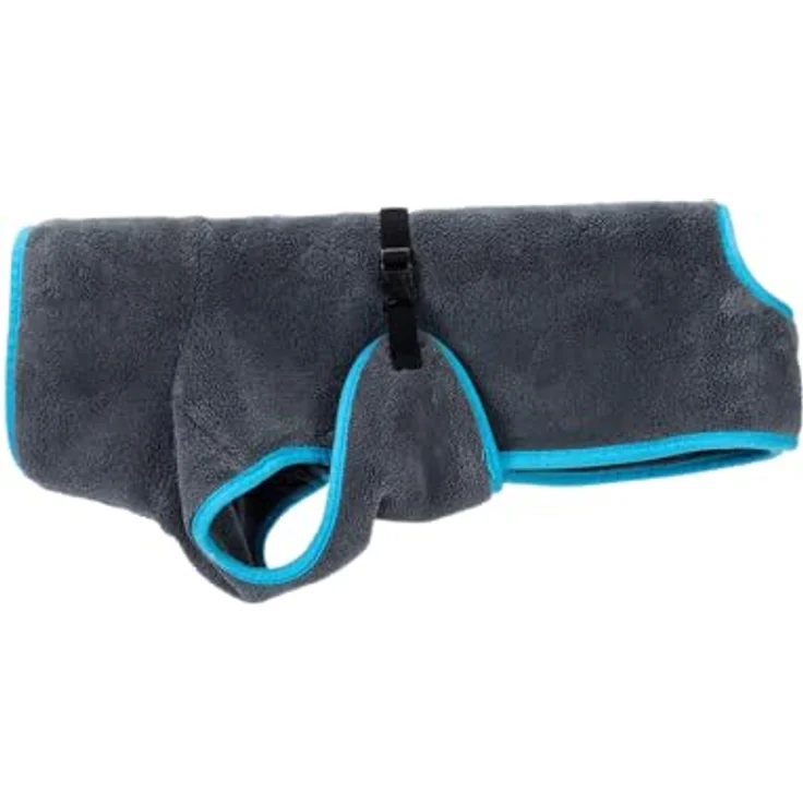 TrendPet Dampfhund Premium Bademantel für Hunde, Supersaugfähig und in 11 Größen verfügbar - Passend zu jeder Hundegröße Gr. 01 | 20-25 cm – Bild 2