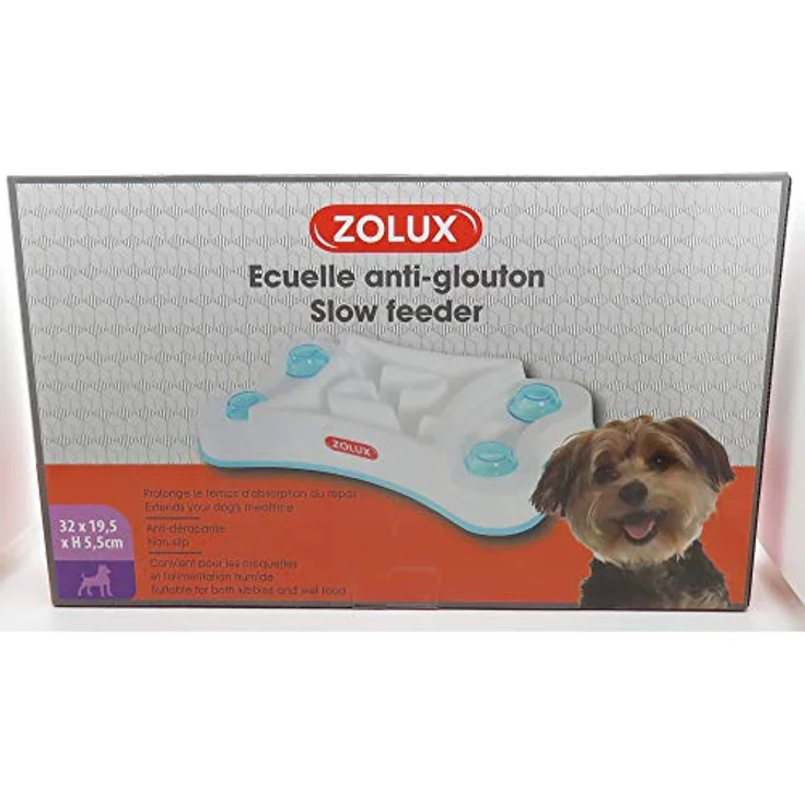 Zolux Rectangular bowl from overeating (0.60 l), Futternapf – Bild 7