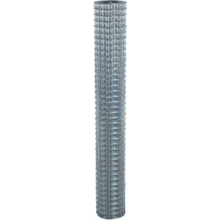 Volierendraht Maschendraht Zaun Schweißgitter Drahtgitter 4-Eck verzinkt Draht 10 Meter 25 x 25 mm – Bild 2
