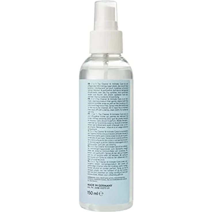 AMORELIE Care – 2in1 Toycleaner & Intimpflege Ohne Alkohol Parfümfrei (150ml) – Bild 2