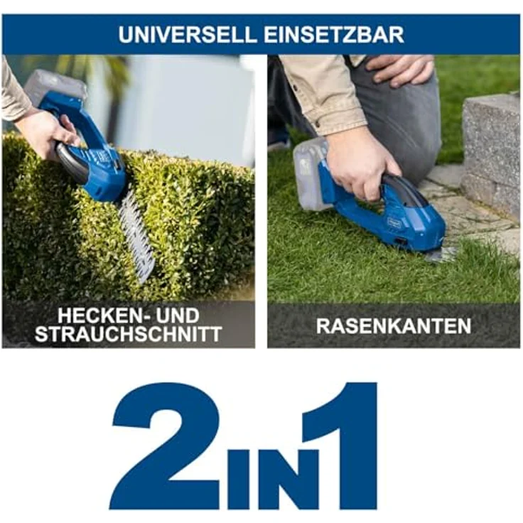 Scheppach C-HTGS200-X, Akku-Heckenschere 20V, kraftvoll und kabellos im Set – Bild 7
