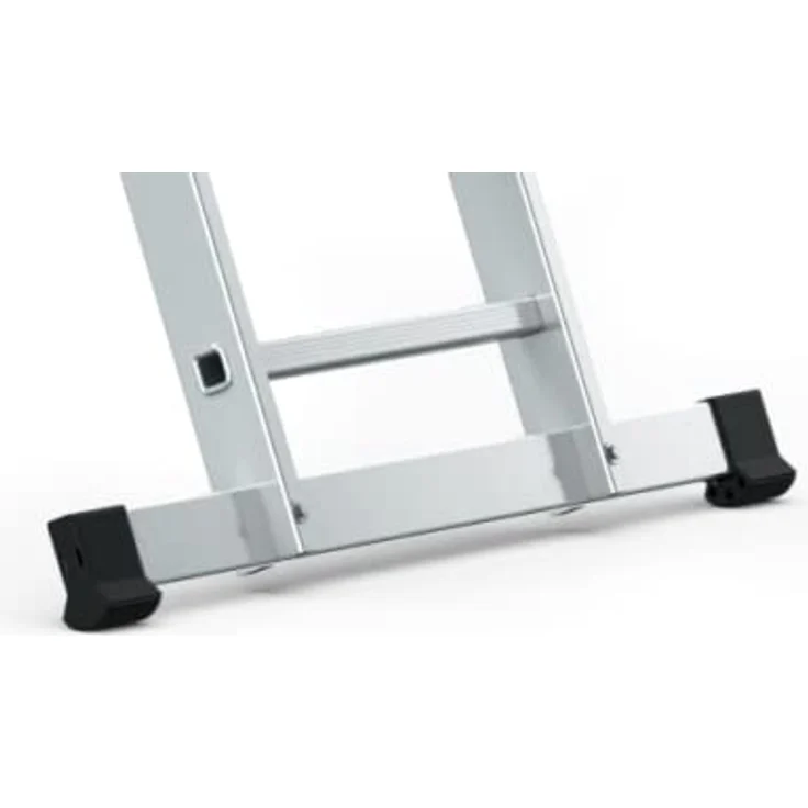 DRABEST Leiter PRO Serie Aluminium-Stufenleiter 1x13 + Haken – Bild 2