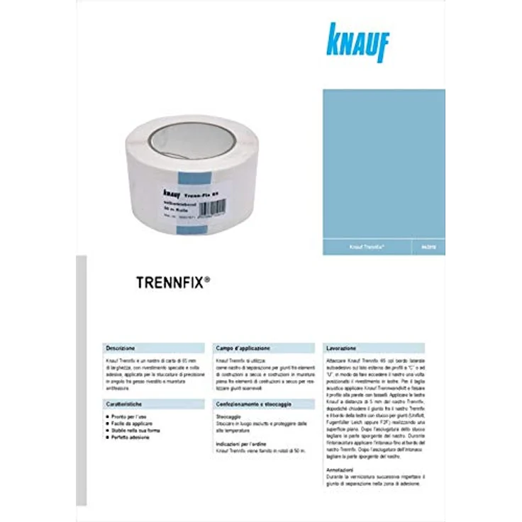 Knauf Trenn-Fix 50 m x 65 mm – Bild 3