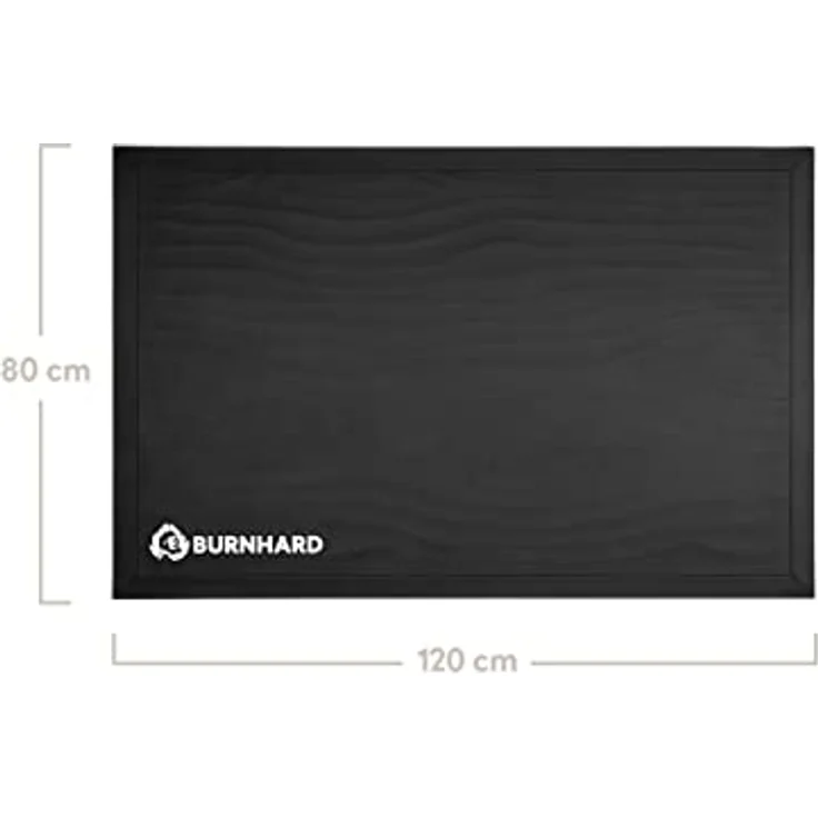 Burnhard Grillunterlage Bodenschutzmatte 120 x 80 cm – Bild 2
