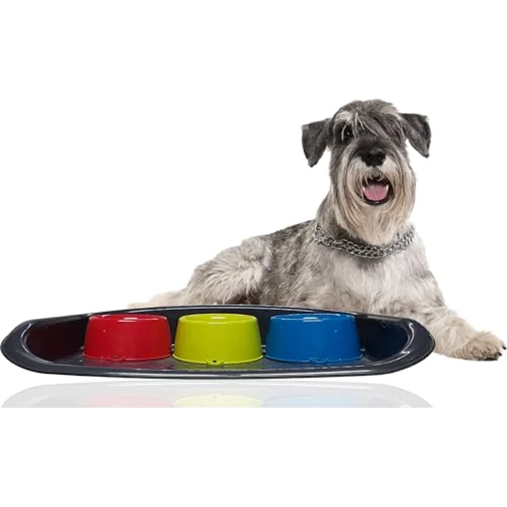 Rohrschneider® Futterstation Hund | Futterstation Katze | Hundenapf | Katzennapf | Futternapf Hund | Futternapf Katze – Bild 1