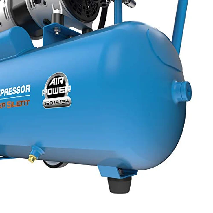 GÜDE Leise Kompressor 150-8-24 Druckluft 24 Liter ölfrei 8 bar Druck 750W 50136 – Bild 4