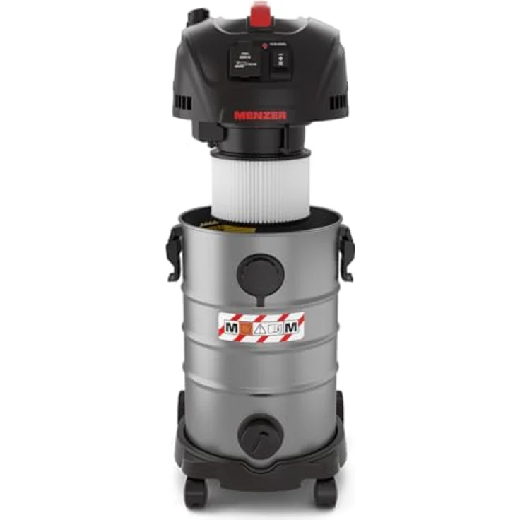 MENZER Sicherheitssauger (Nass- und Trockensauger) VCM 330, Staubklasse M, 30 Liter, komplette Antistatikausrüstung - Preisvergleich – Bild 2