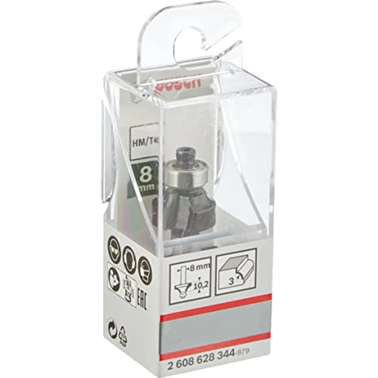 Bosch Professional Abrundfräser Standard for Wood (für Holz, Radius 6 mm, Arbeitslänge 13,5 mm, Zubehör Handfräse) – Bild 3