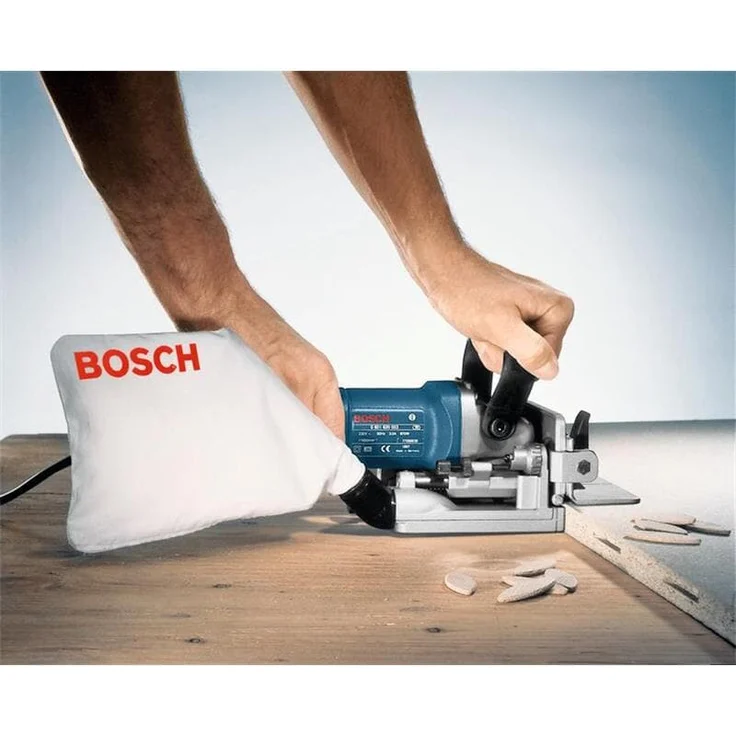 Bosch Professional GFF 22 A, 670 W Nennaufnahmeleistung, 9.000 min-1 Leerlaufdrehzahl, 22 mm Schnitttiefe, Zweilochschlüssel, HM-Scheibenfräse, L-BOXX – Bild 7