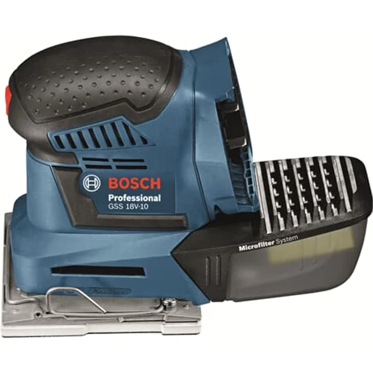 Bosch Professional 18V System Akku Schwingschleifer GSS 18V-10 (Schwingkreis-D: 1,6 mm, ohne Akkus und Ladegerät, im Karton) – Bild 2