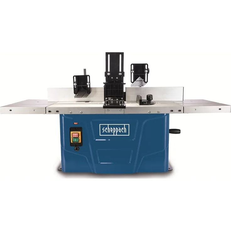 Scheppach Fräsmaschine HF50 Tischfräsmaschine | 1500W Leistung | Spannzangen von 6,8 bis 12mm | einstellbare Spindelhöhe max. 40mm | variable Drehzahlregulierung | inkl. Tischverbreiterungen – Bild 2