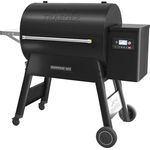 Traeger IRONWOOD 885 schwarz Pelletgrill, Maße 122 x 137 x 69 cm, 10 Personen