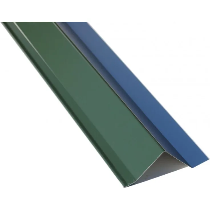 Weckman Traufenblech 100 cm 80 x 30 mm nadelgrün