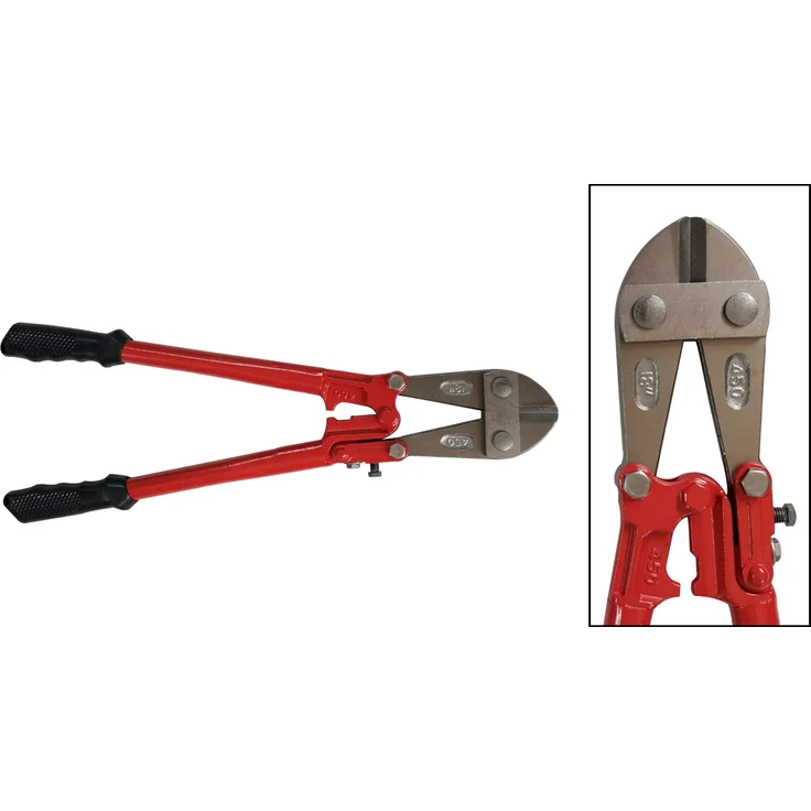 Bolzenschneider 450mm Bolzenschere 18 Baustahlschere Drahtschere – Bild 2