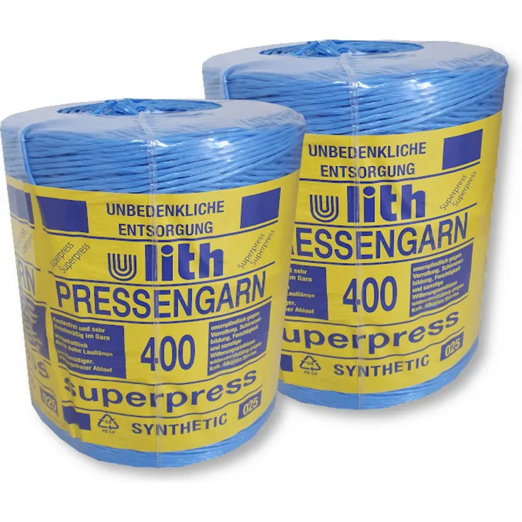 Superpress Pressengarn Blau 10 kg, 400m/kg