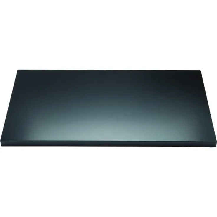 Fachboden mit Lateralhängevorrichtung, für Breite 800 mm schwarz | - Bisley