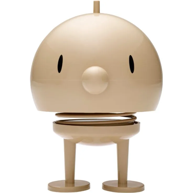 Hoptimist Large Bumble, Wackelfigur, Wackel Figur, Dekoidee, Dekoration, Kunststoff, Latte, H 13.5 cm, 2002-95