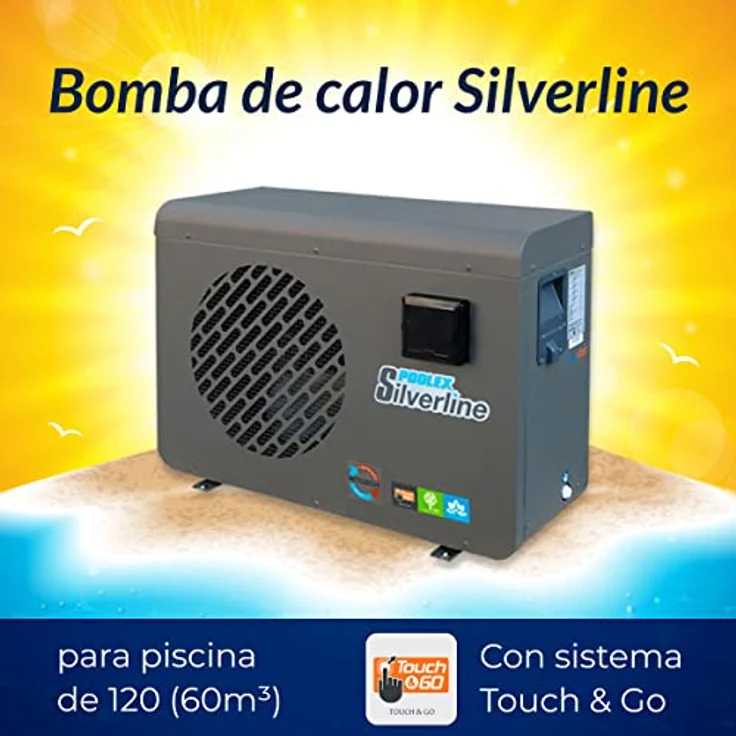 Poolstar Wärmepumpe Poolex Silverline R32, Model 120 – Bild 2