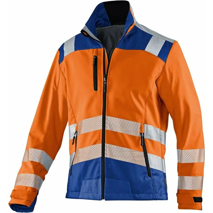 Kübler REFLECTIQ Softshell Jacke PSA 2, warnorange/kornblau, L 15078427