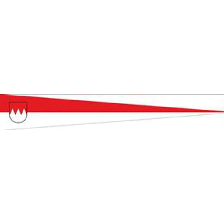 Wimpel Franken 80 g/m² ca. 30 x 150 cm