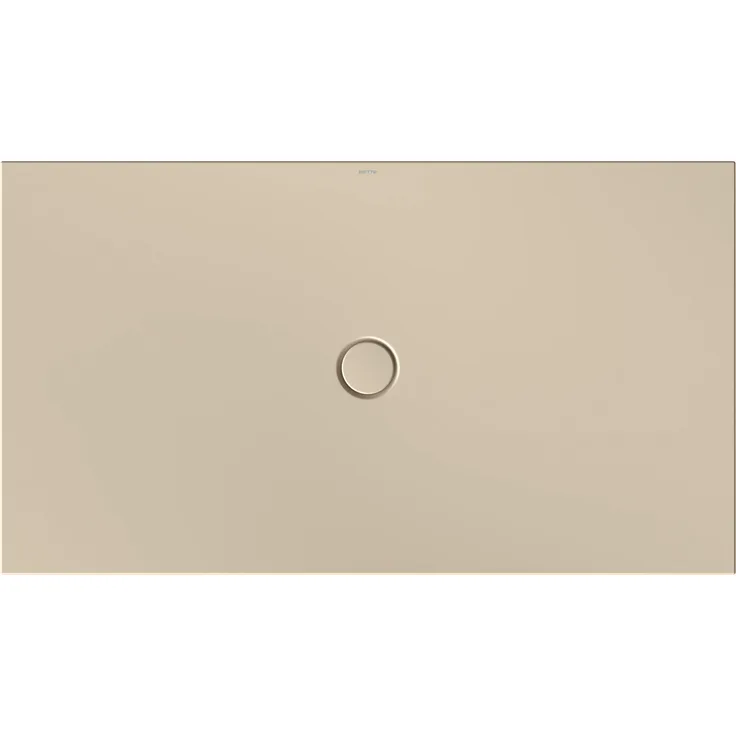 Bette BetteFloor Duschwanne mit BetteAntirutsch Pro, rechteckig, 1600x900mm, schallreduzierend, glasierter Titan-Stahl