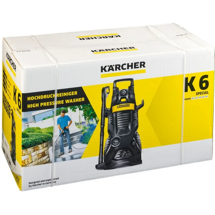 KÄRCHER Hochdruckreiniger K 6 Special, Premium-Klasse mit Aluminiumpumpe, schwarz