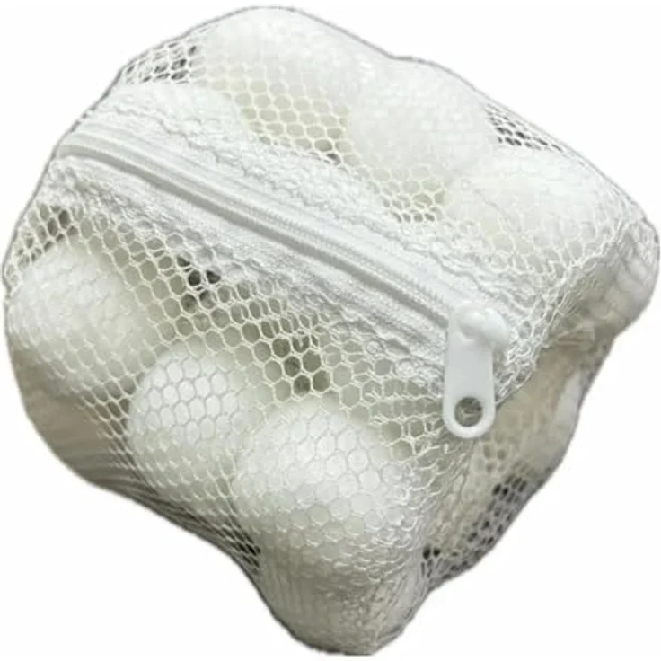 COIL Pool Filterbälle, Ökologischer Wasserfilter, Kompatibel mit Typ VI Bestway und Intex Typ S1, 20 Stück, Wiederverwendbar, Weiß – Bild 3