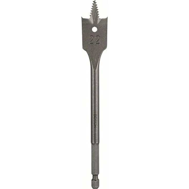 Bosch DIY Flachfräsbohrer Self Cut, 1/4"-Sechskantschaft, Ø 22 mm, für Holz und Leichtbaustoffe – Bild 2