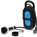 Platinet Elektroauto Ladestation Typ 2, 3.7kW tragbar mit Schuko-Stecker Schwarz