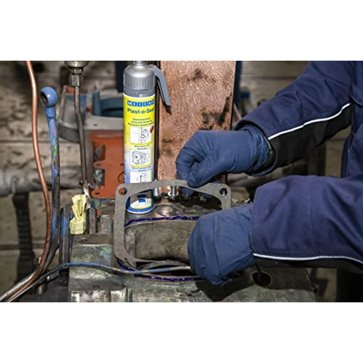 WEICON Plast-o-Seal 230g Presspack hitzefeste Dichtmasse für Papierdichtungen, temperaturbeständig, lösemittelfrei, siliconfrei, geruchsneutral, nicht korrosiv, ablauffest - WEICON – Bild 3