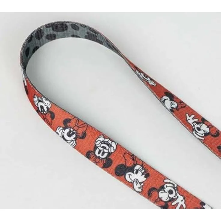 CERDÁ LIFE'S LITTLE MOMENTS Minnie Mouse Premium-Hundeleine, Rosa und Schwarz, Größe M, mit Karabiner und 3D-Details, aus Polyester, Originalprodukt, entworfen in Spanien – Bild 4