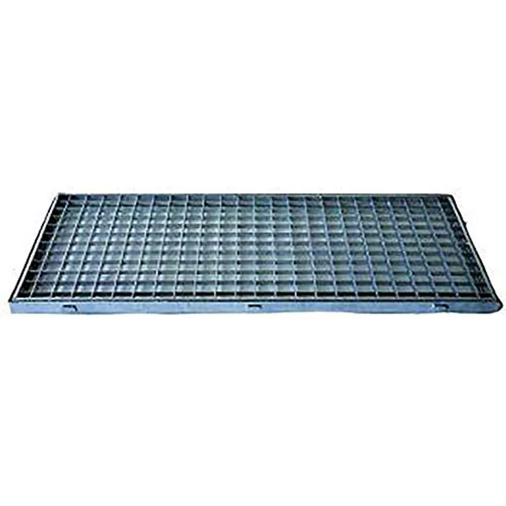 Format Gitterrost 800 x 600 mm, Maschenweite 30 x 30 mm, Höhe 20 mm, feuerverzinkt – Bild 1