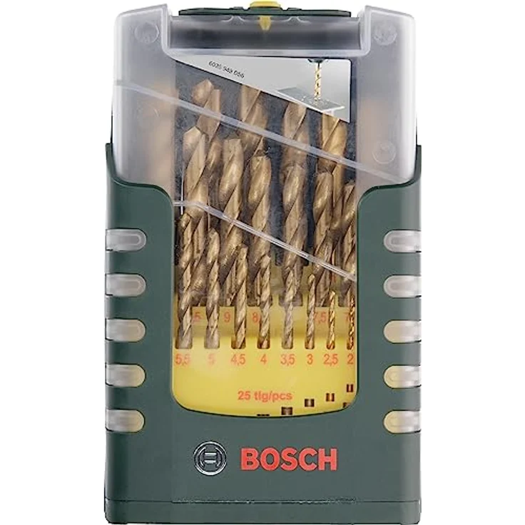 Bosch 25tlg. Metallbohrer-Set HSS-TiN titanium – Bild 4