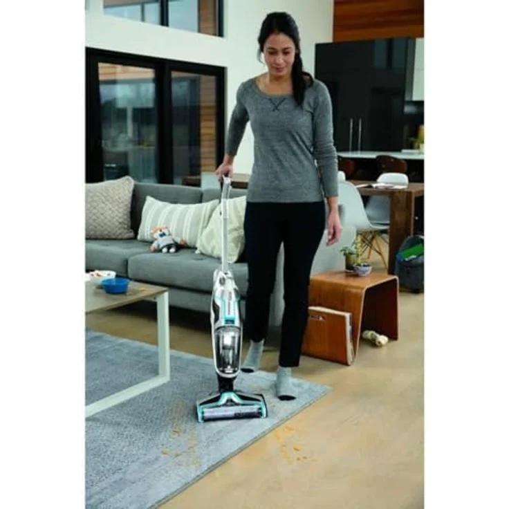 Bissell Nass-Trocken-Akkusauger CrossWave Cordless Waschsauger 3in1 + Multi Reinigungslösung 2582Q, Cordless Pro mit DualTank-Technologie, 30% bessere Kantenreinigung – Bild 6