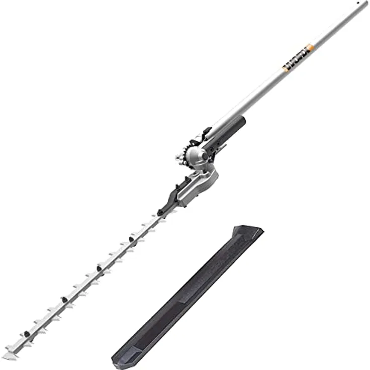 WORX WA0220 DriveShare Heckenschnere-Aufsatz - Multi-Tool Heckenschere - Schwertlänge 40cm - 24mm Schnittmesser - max. Schnitthöhe 3m - Erweiterungsaufsatz für WORX WG186E